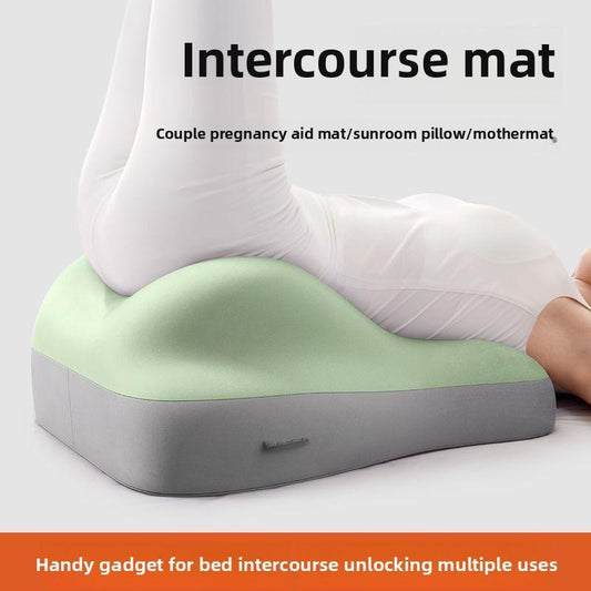 Hip Support Memory Foam Wedge Pillow, Multifunctional Bedside Cushion for Elevated Comfort, Face Down Support, Ergonomic Sofa Pillow, Posture Relief, Modern Solid Color Design