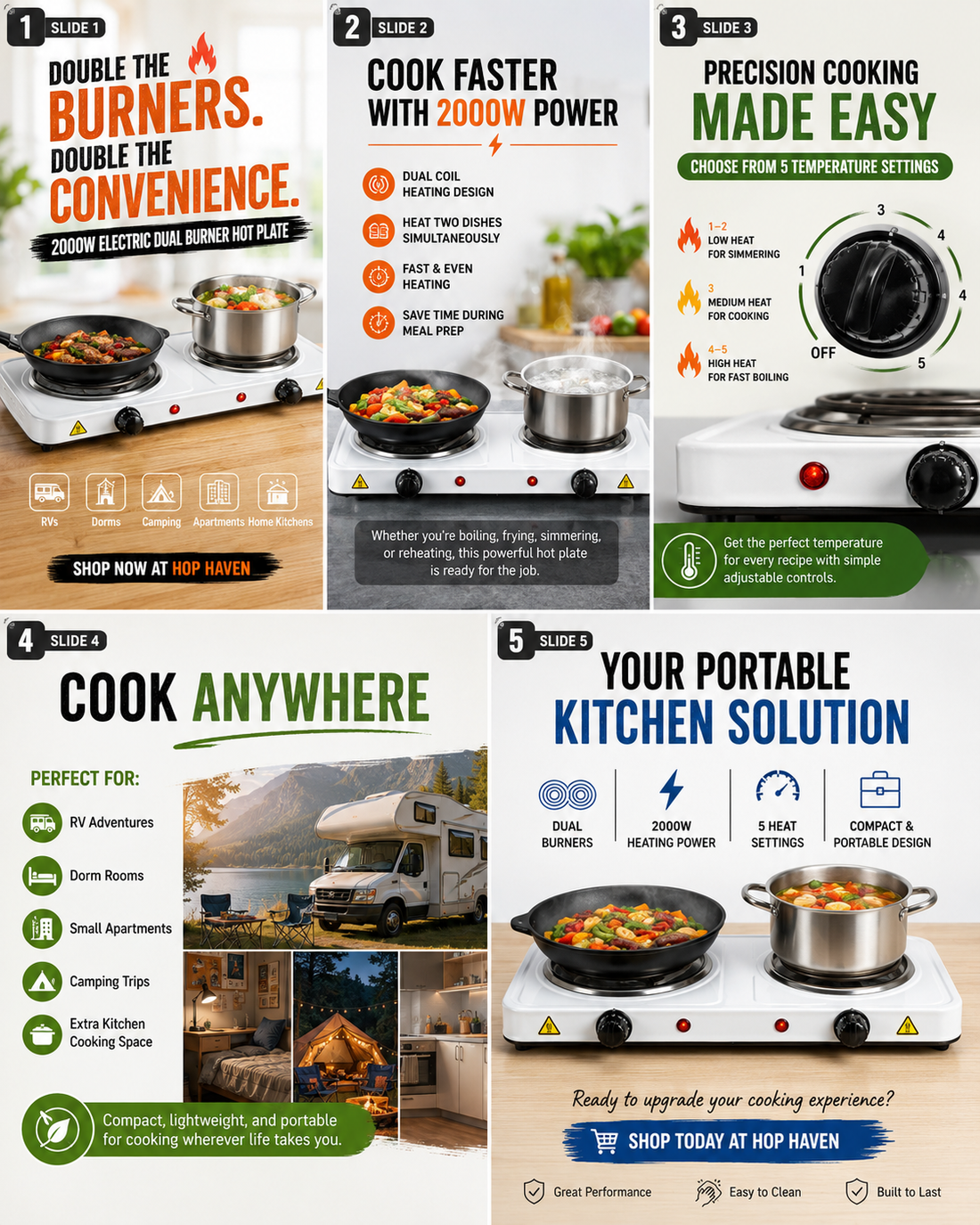 2000W Electric Dual Burner Hot Plate Review | Portable Cooking Solution
