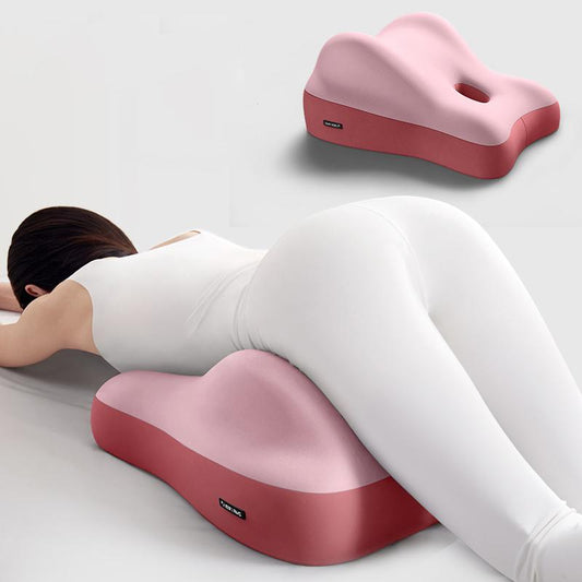 Hip Support Memory Foam Wedge Pillow, Multifunctional Bedside Cushion for Elevated Comfort, Face Down Support, Ergonomic Sofa Pillow, Posture Relief, Modern Solid Color Design