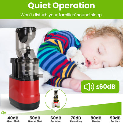 1Pc Cold Press Juicer Machine 300W Electric Slow Masticating Juicer For Whole Vegetable And Fruit With Reverse Function 2 Containers Cleaning Brush Clear Marks Easy Cleaning Fedex Shipping