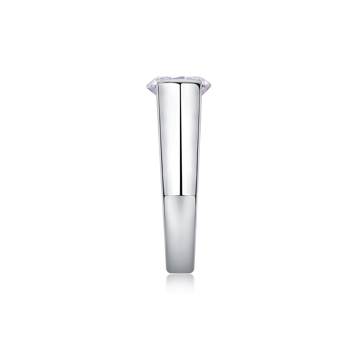 The Love Of Your Life Diamond Ring, Wedding Ring, Luxury Fashion Set With Moissanite Silver Ring