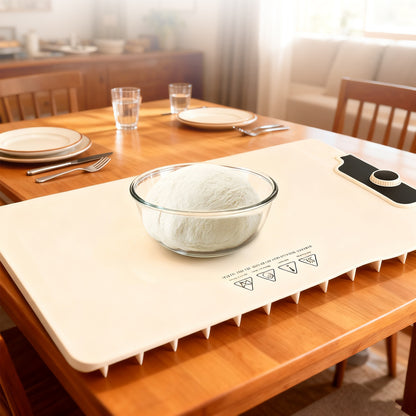 Food Warming Mat Electric Silicone Hot Plate 300W Fast Heating, 14 Temp Levels with Timer, Portable Roll-Up Buffet Warmer Tray for Parties Kitchen Table Food Heater Pad